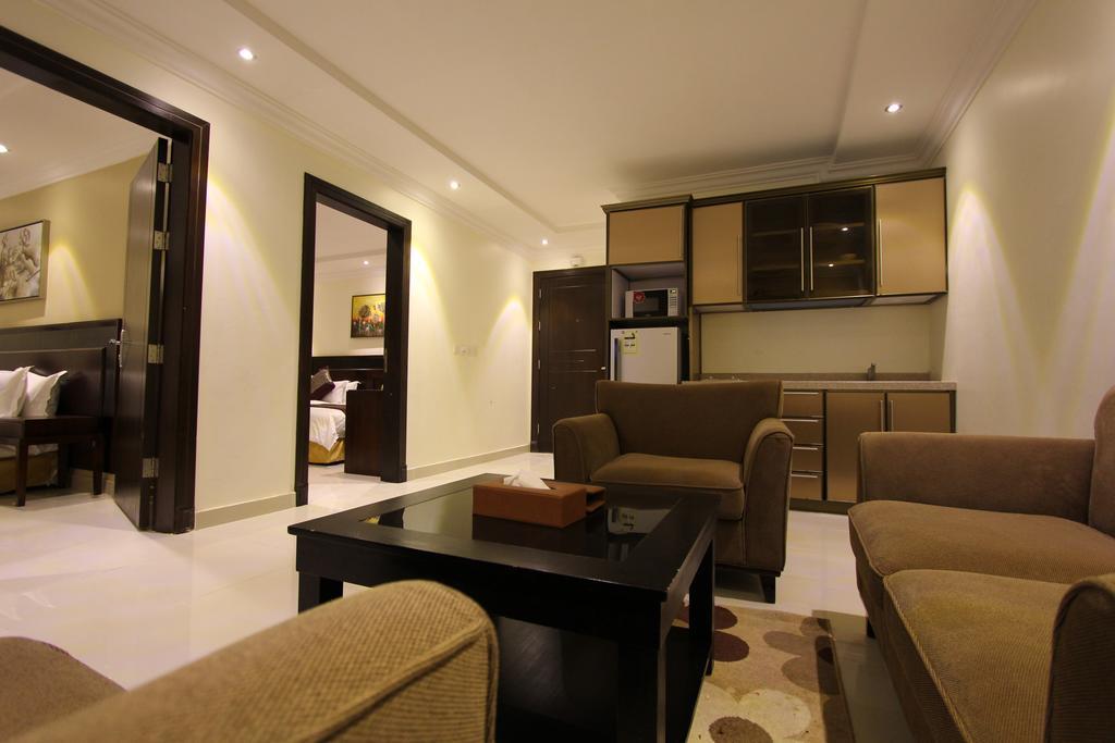 Taleen Alaqiq Hotel Apartments リヤード 部屋 写真